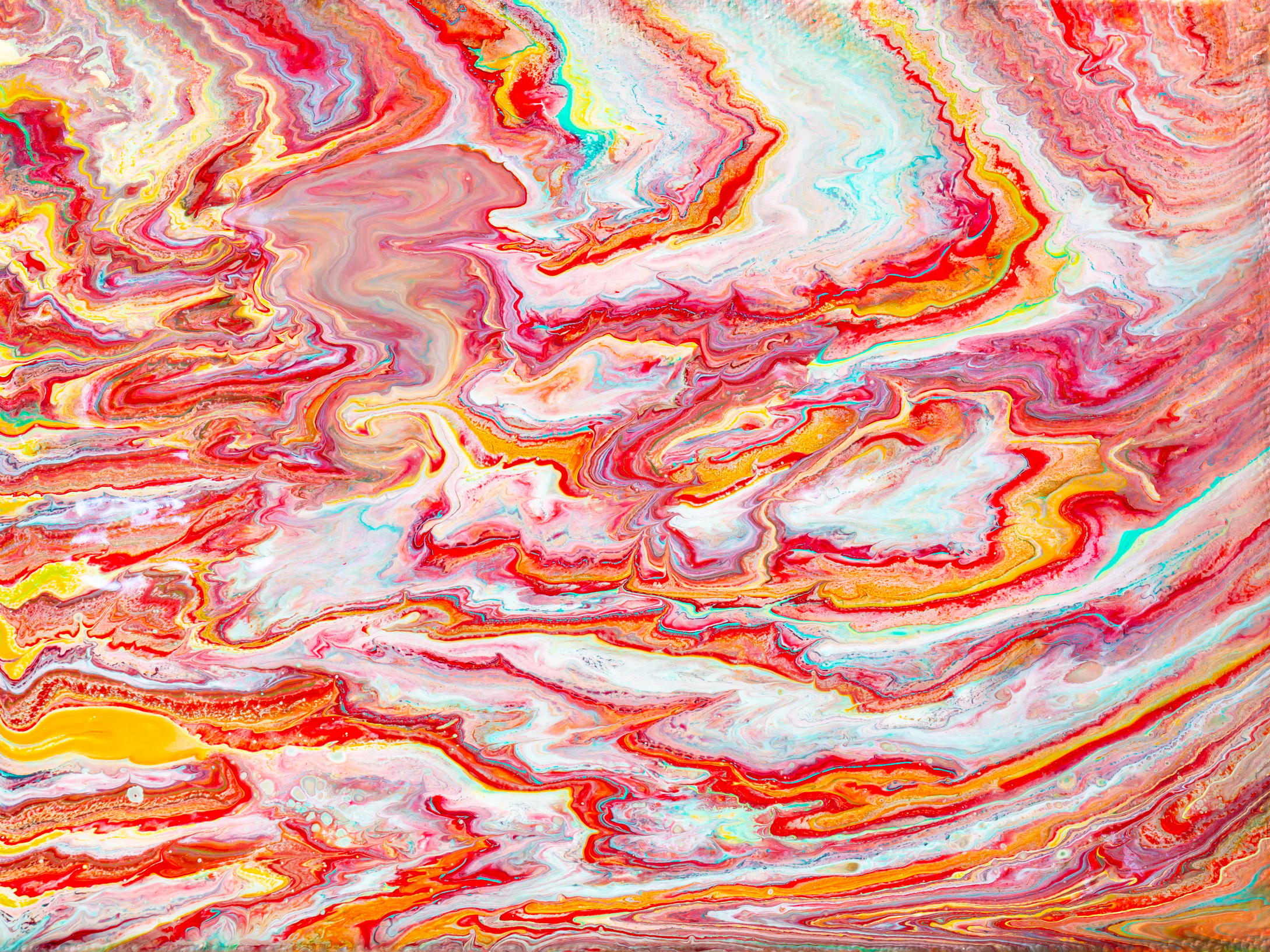 Beautiful Acrylic Abstract Background